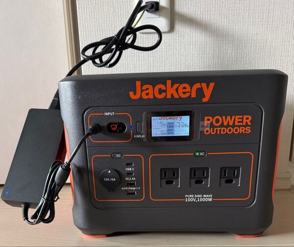 Jackery ポータブル電源 1000 新品程度