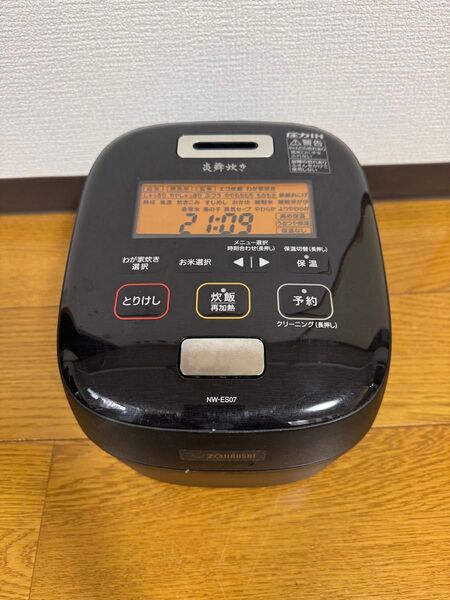 【象印ZOJIRUSHI】炊飯器 炎舞炊き 4合 NW-ES07(2021年製)