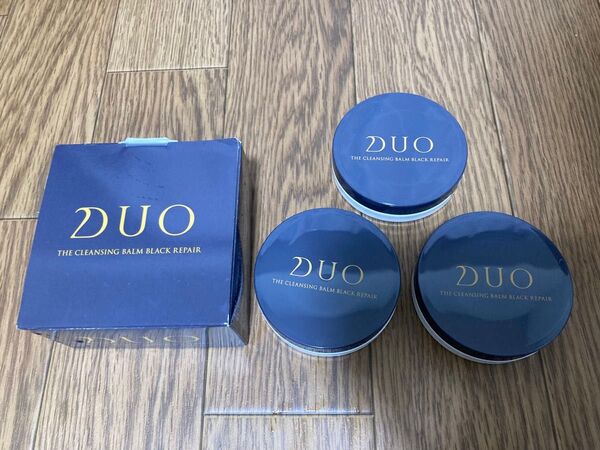 【推しクーポン】DUO デュオ クレンジングバーム ブラックリペア 90g×1、18g×3