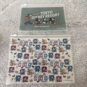 スライドジップケース 2枚セット ディズニーリゾート