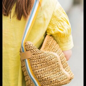 【SHIPS any別注】Folna: ペーパー ワンハンドル バッグ SHIPS any シップス バッグ トートバッグ