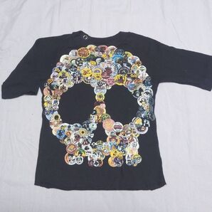 ケイキィー スカル5部袖Tシャツ/80
