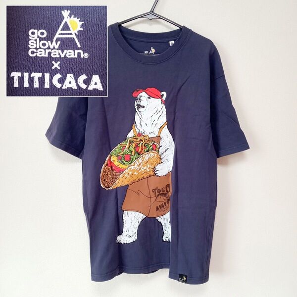 【即発送】go slow caravan × チチカカ Tシャツ ヴィンテージ アメカジ 90s 古着