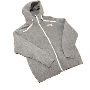 The North Face グレー ジップアップパーカー ユニセックス ノースフェイス アウトドア