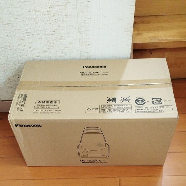 新品 Panasonic 紙パック式キャニスター電気掃除機 MC-PJL23A-C(ベージュ)