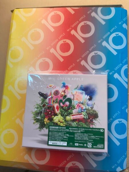 初回限定盤 DVD付 Mrs. GREEN APPLE CD+DVD/10 25/7/8発売 【オリコン加盟店】