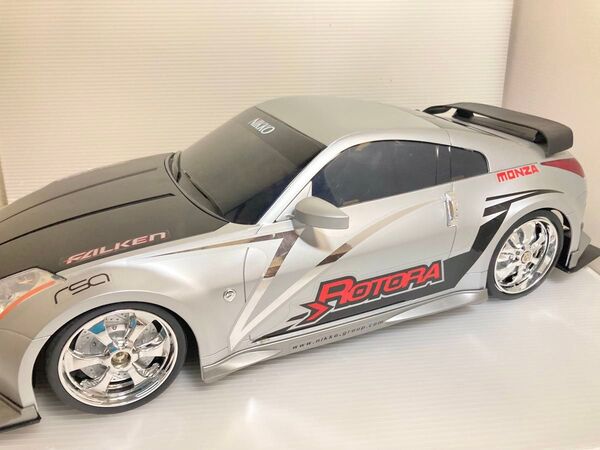 NIKKO 日産フェアレディZ(350Z) Street Mayhem Tuner訳あり/ラジドリラジコンカードリフトパーツボディ