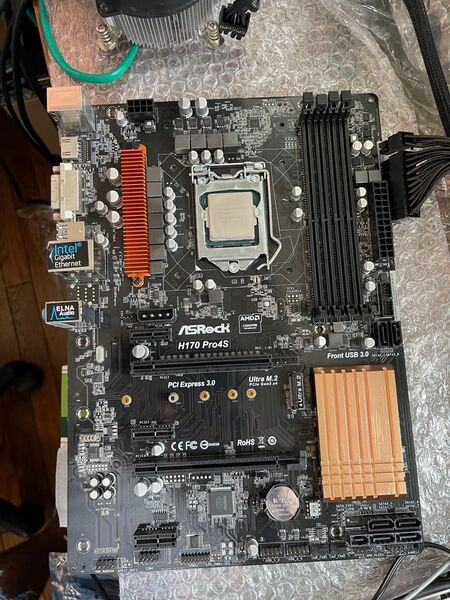 動作確認済 i5-6500 + Z170 Pro4S セット win10紐付き確認済