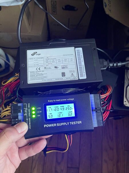 動作確認済 FSP 500w ATX電源ユニット FSP500-ERN