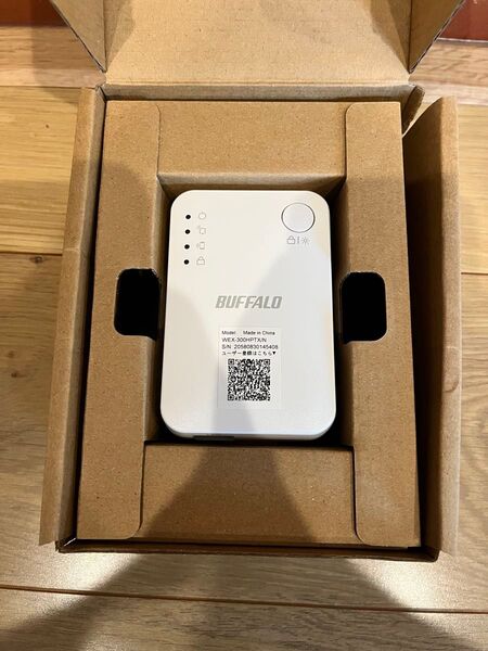 BUFFALO Wi-Fi中継機 WEX-300HPTX/N(ホワイト)