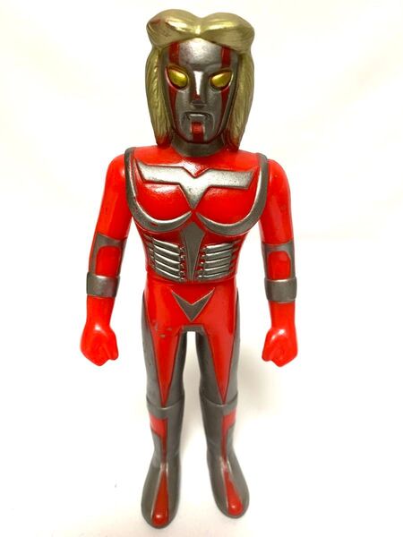 タカトク製 メガロマン ソフビ ( 当時物 ブルマァク マルサン ポピー 昭和レトロ フィギュア