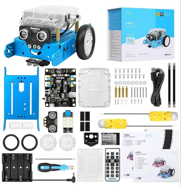 Makeblock mBot プログラミング ロボット おもちゃ STEM 知育玩具 Scratch Arduino 初心者 新品