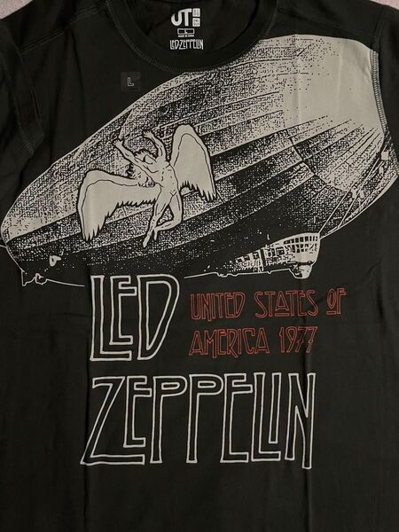 未着用、未使用 レッド・ツェッペリン プリントTシャツ 綿100% Lサイズ UT