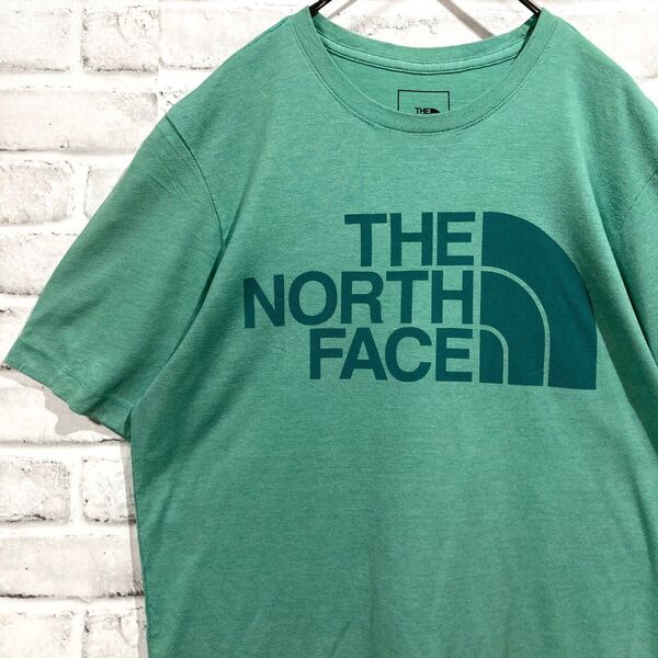 1829 THE NORTH FACE ノースフェイス Tシャツ メンズ 緑 S US古着