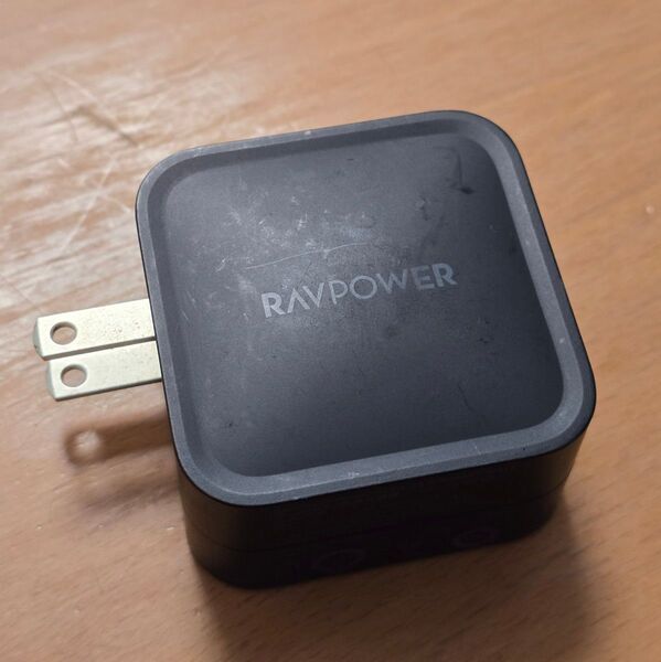 【中古】RAVPOWER PD RP-PC133 2ポート急速充電器 65W USB-C & USB-A ラヴパワー