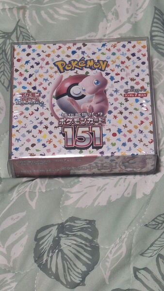 ポケモンカード151 1BOX シュリンク付き ボックスローダー入り