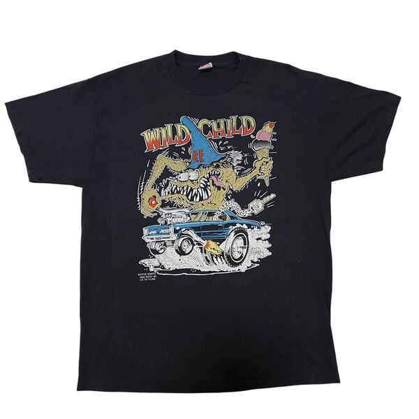 WILD CHILD Tシャツ XL ブラック ワイルドチルド