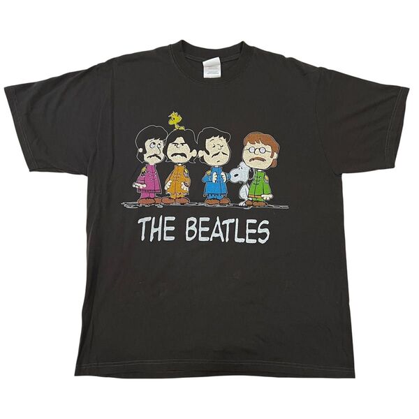 ビートルズ スヌーピーTシャツ
