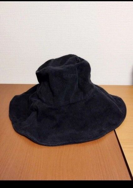 コーデュロイ つば広ハット