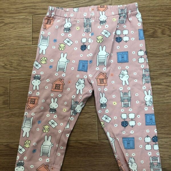 UNIQLO 7分丈レギンス ミッフィー 100cm