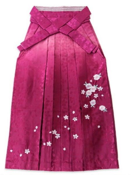 袴 刺繍 卒業式 女性 卒服コレクション はかま 新品未使用品 袴 アッシュエル HL Mサイズ グラデーション 刺繍 ぼかし