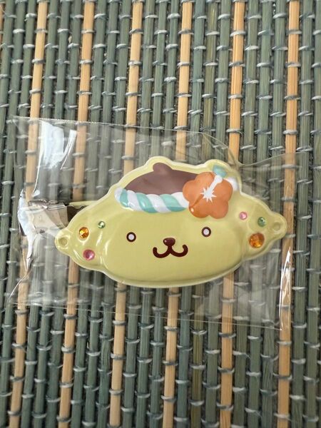 ポムポムプリン サンリオ キャラ盛り夏まつり!デザインシリーズ 前髪クリップ