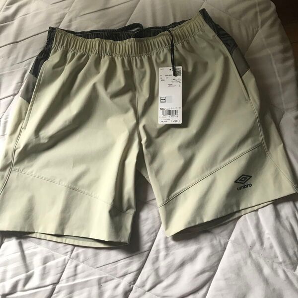 umbro アンブロ THE THIRD ウーブンパンツ ウェアラブルベージュ M 新品