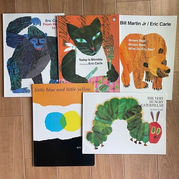 新品Eric Carleエリックカール英語絵本 まとめ5冊 児童書