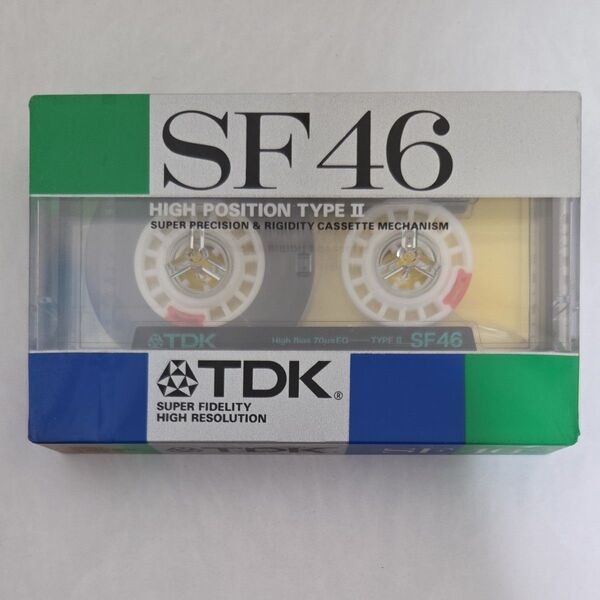TDK SF 46分 ハイポジション カセットテープ 未使用 5巻