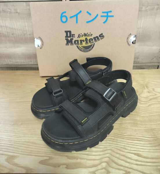 Dr.Martens ドクターマーチン サンダル Forster UK6 25cmブラック 箱付き