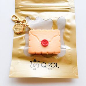 【新品未使用】会場限定品 Q-pot. 東京スタジオツアー ハリーポッター 招待状 クッキーサンド バッグチャーム エンベロープ