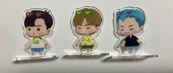 スシローBTS Island アクリルスタンド テテ RM J-HOP 3点セット