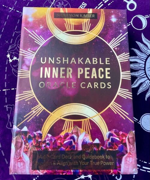 【正規品】UNSHAKABLE INNER PEACE ORACLE CARDS オラクルカード