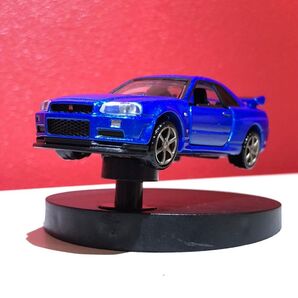 【超希少】スカイライン GTR r34 ドリフトスピンミニカー