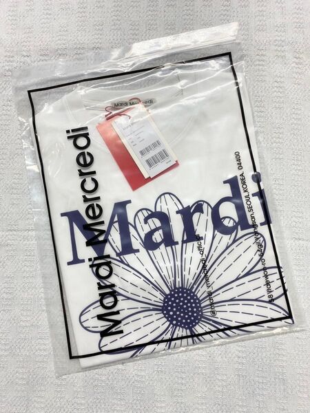 Mardi Mercrediマルディメクルディ花柄Tシャツ半袖カジュアル①