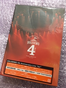 SOLIDEMO 4th Anniversary Live for 初回生産限定盤/シュネル/向山毅/佐々木和也/佐脇慧一/中山優貴/山口智也/手島章斗/永遠のメロディー