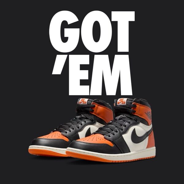 エア ジョーダン 1 レトロ HIGH OG Shattered Backboard