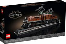 【流通限定商品】レゴ (LEGO) クロコダイル電気機関車 10277 ブロック 室内 おもちゃ おうちあそび_画像2