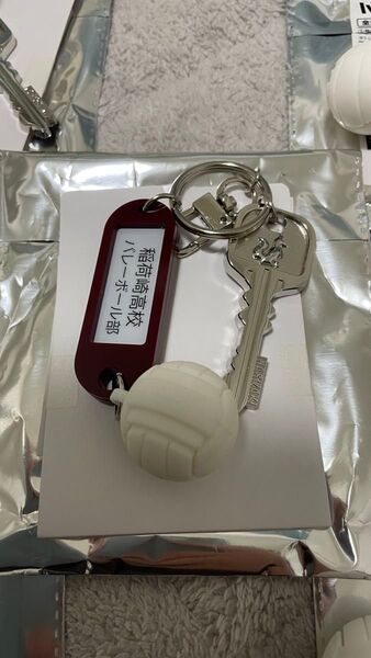 ハイキュー 高校名付き鍵チャームコレクション 稲荷崎 バレーボール キーホルダー