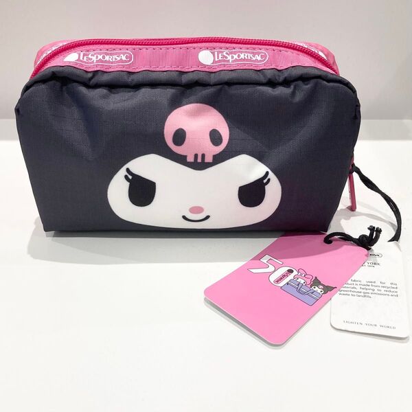 韓国限定 大 ポーチ レスポートサック LeSportsac レスポ マイメロ50周年 クロミ20周年 サンリオ sanrio