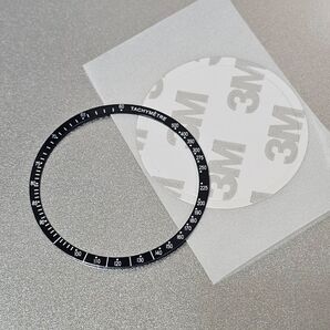 黒 38.5 ベゼルインサート ブラック 修理交換用 社外部品 39mmケース