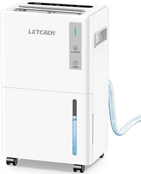 除湿機コンプレッサー式 衣類乾燥12/L日 30畳 静音 乾燥 湿度表示