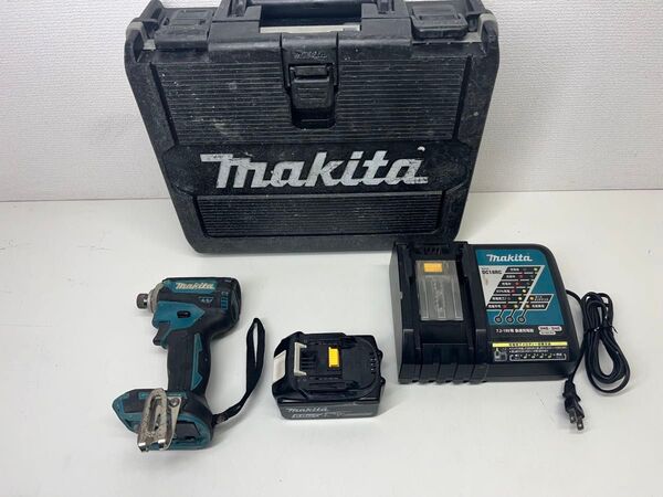 makita マキタ TD171D 18V 充電式 インパクトドライバー 充電器 バッテリー BL1860B 6.0Ah 18V