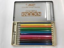 昭和レトロ★BIC・COLORFUL KNOCKN ★カラーシャーペン・廃盤品・新品値下げ_画像2