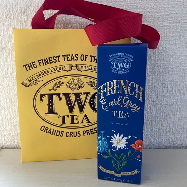 TWG フレンチアールグレイ 100g 紅茶 茶葉 缶 缶入り