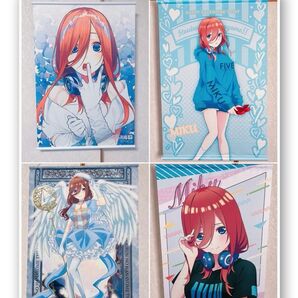 五等分の花嫁 中野三玖 タペストリー 4本セット