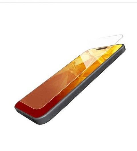 エレコム iPhone 15 Pro ガラスフィルム ゴリラ 0.21mm 高透明 PM-A23CFLGO