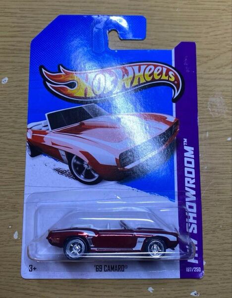ホットウィール '69 シェビー カマロ スーパートレジャーハント STH