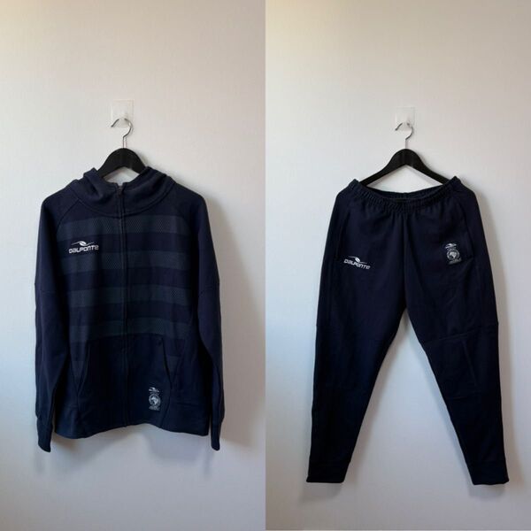 【L】dalponte ダウポンチ セットアップ ネイビー フットサル