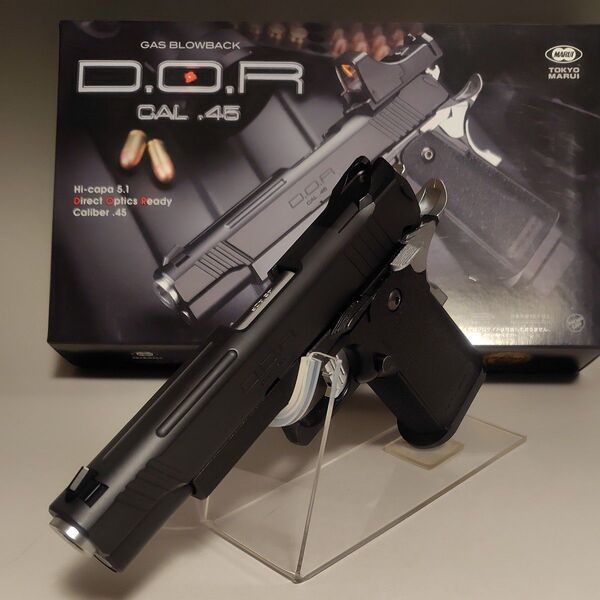 TOKYO MARUI ガスブローバック ハイキャパ D.O.R 対象年令18才以上 東京マルイ ほぼ未使用+マガジン